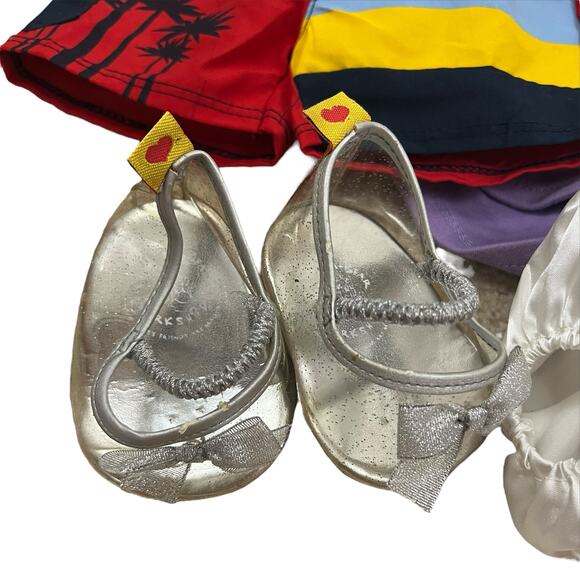 Lot of Build A Bear Clothing Outfits - Shirts, Shorts, Shoes, Hat - Girl and Boy - Picture 6 of 6